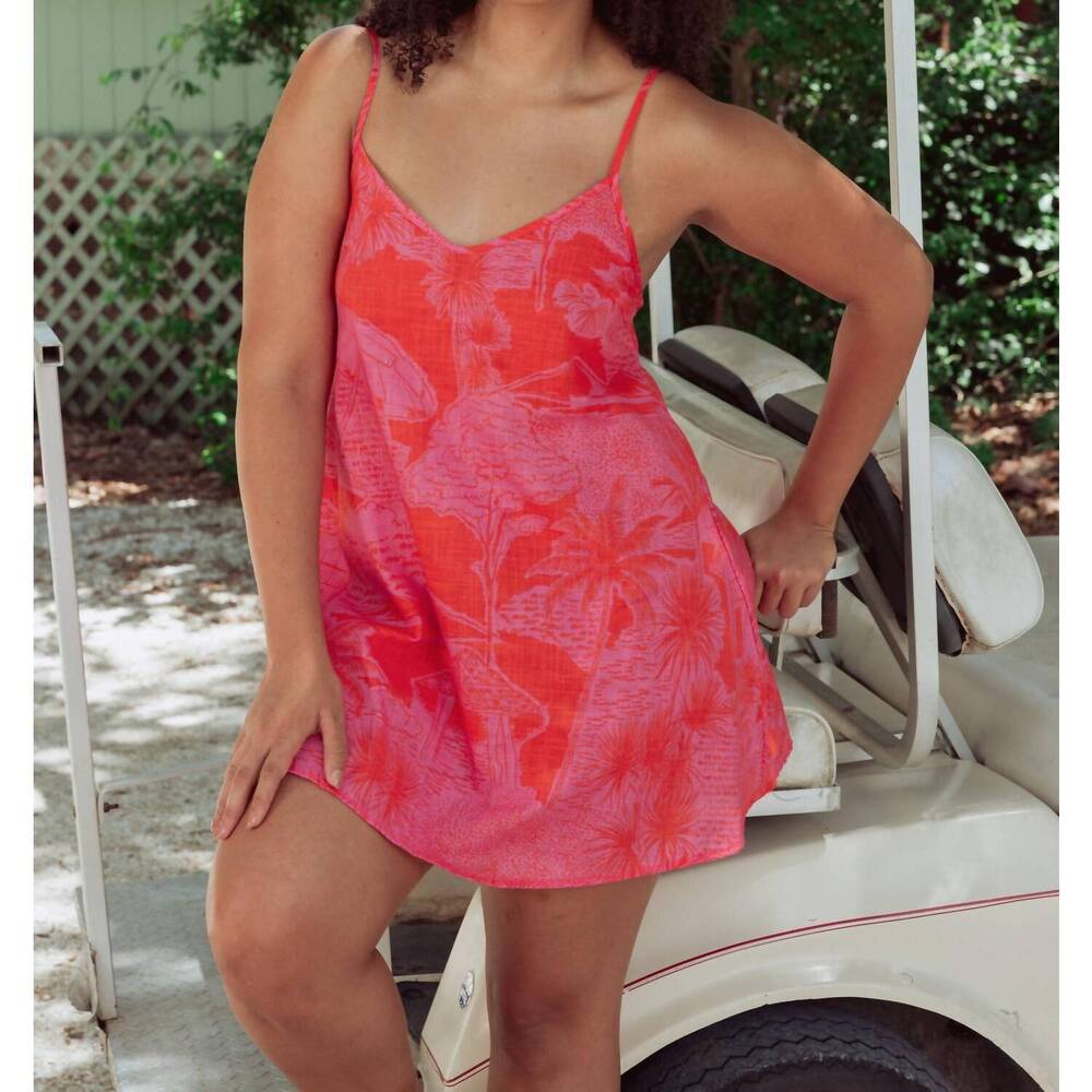 NEW KILO BRAVA a-line mini slip in tropical toile